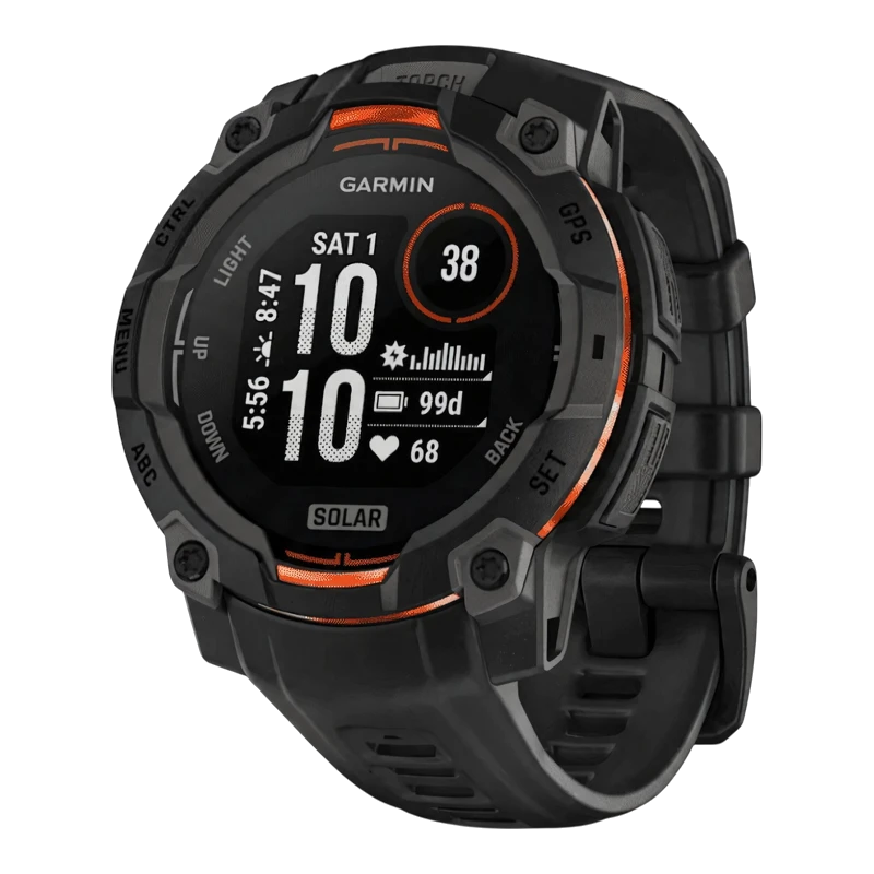 Garmin Instinct 3 Solar 45 mm Black