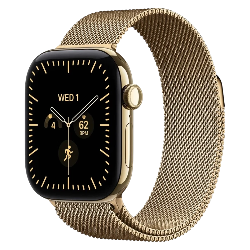 Apple Watch S12 Titanium Case 42mm Radiant Gold