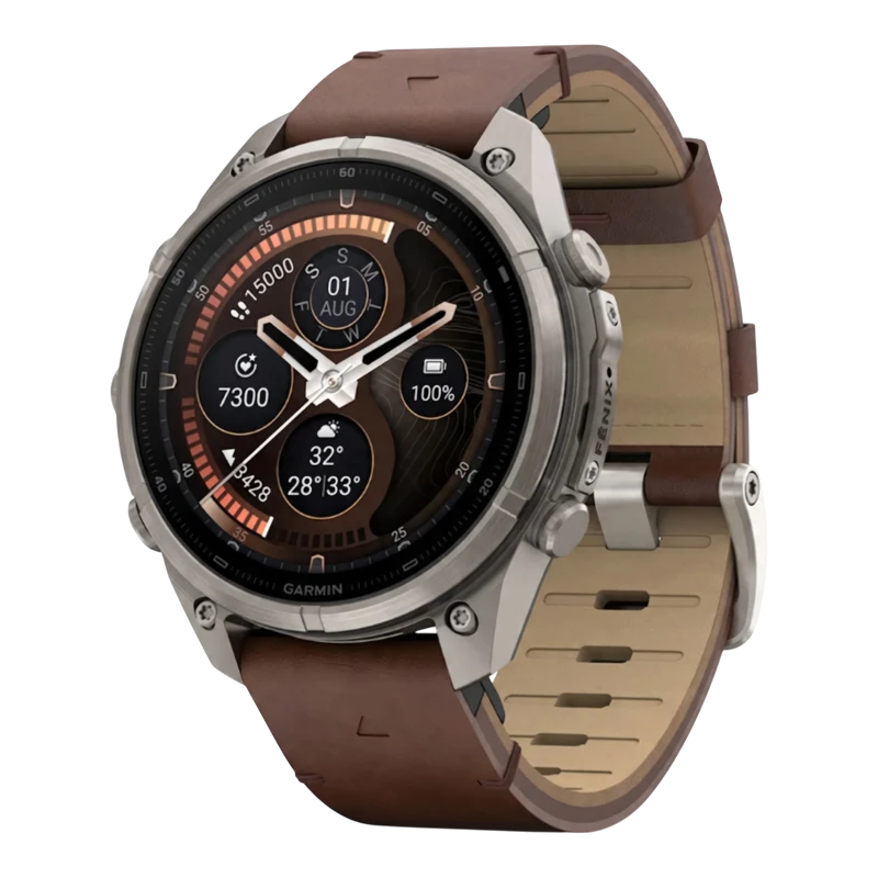 Garmin Epix Pro Gen 2 Sapphire 47 мм Leather
